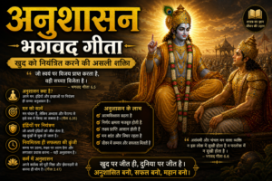 अनुशासन भगवद गीता