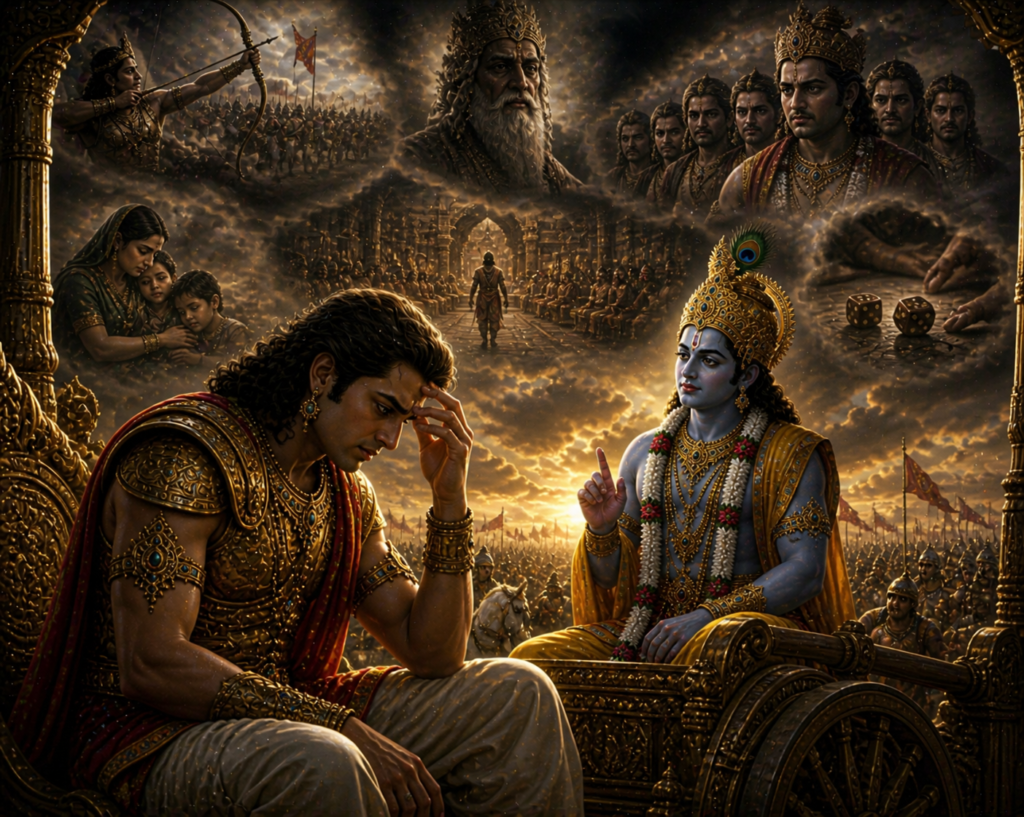 ओवरथिंकिंग भगवद गीता